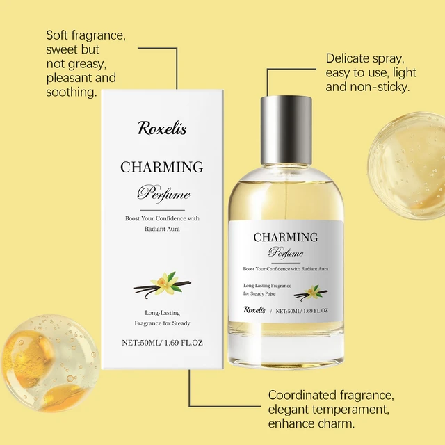 Alt view image 3 of 5 - Amber Vanilla Perfume Spray Lasting Fragrance to Smell Light Fragrance Elegant Refreshing Daily Perfume Spray