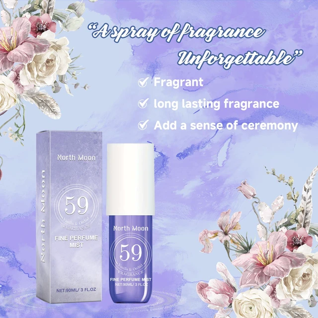 Alt view image 4 of 6 - Vanilla Perfume Spray Fresh and Natural Orcid Fragrance Elegant Lasting Fragrance Dating Perfume