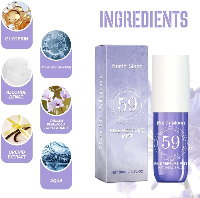Alt view image 5 of 6 - Vanilla Perfume Spray Fresh and Natural Orcid Fragrance Elegant Lasting Fragrance Dating Perfume