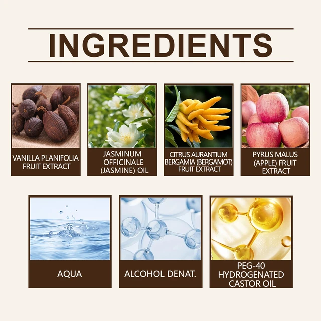 Alt view image 4 of 5 - Vanilla Apple Romantic Body Fragrance Niche Fresh Fragrance Body Elegant Perfume Body Spray