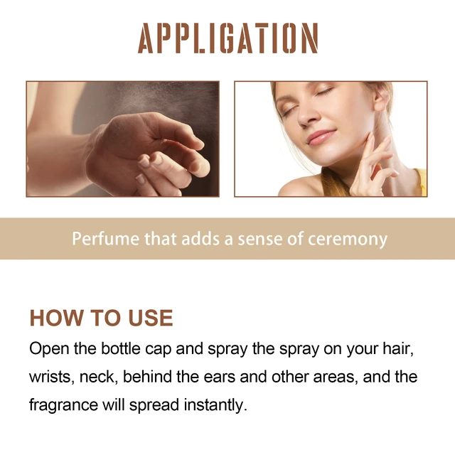 Alt view image 6 of 6 - Perfume Spray Fresh Long-lasting Fragrance Non-pungent Women Dating Perfume Spray