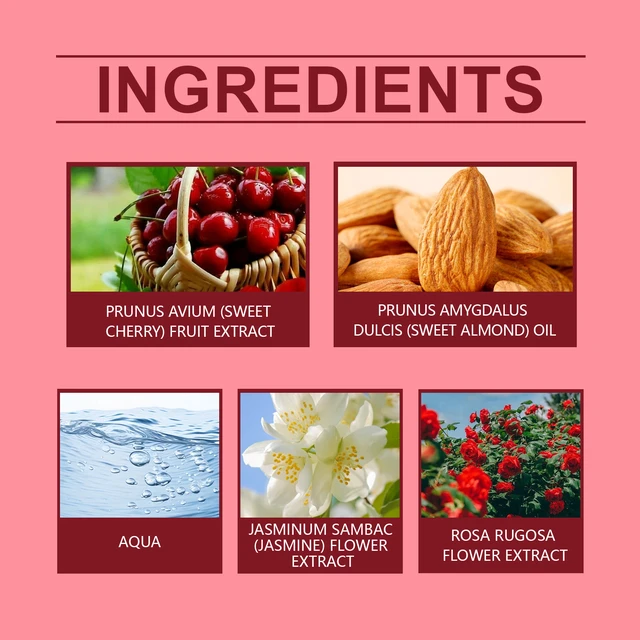 Alt view image 5 of 6 - inspired rouge perfume (lost cherry) fresh light fragrance flower fruit fragrance woody charm dating atmosphere perfume