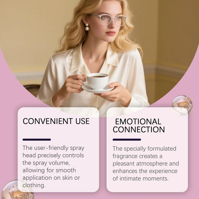 Alt view image 3 of 5 - Charm Lavender Perfume Gentle Natural Fresh Elegant Fragrance Portable Elegant Everyday Fragrance