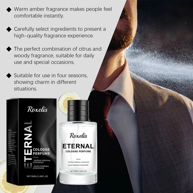Alt view image 2 of 5 - Charming Cologne Fragrance Natural Fresh Daily Commuting Dating Perfume Elegant Lasting Fragrance Cologne Fragrance