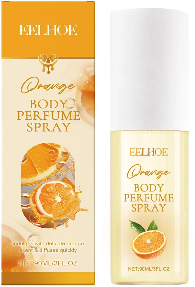 Main image of Orange Body Perfume Spray Elegant Fresh Fragrance Portable Fruit Fragrance Spray