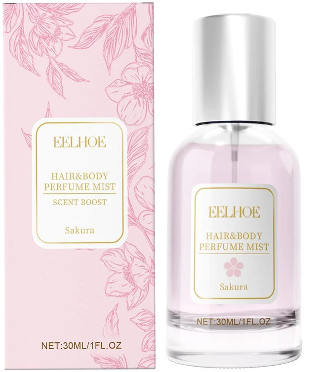 Main image of Sakura Body Hair Perfume Spray Elegant Fresh Dating Atmosphere Natural Niche Perfume Spray
