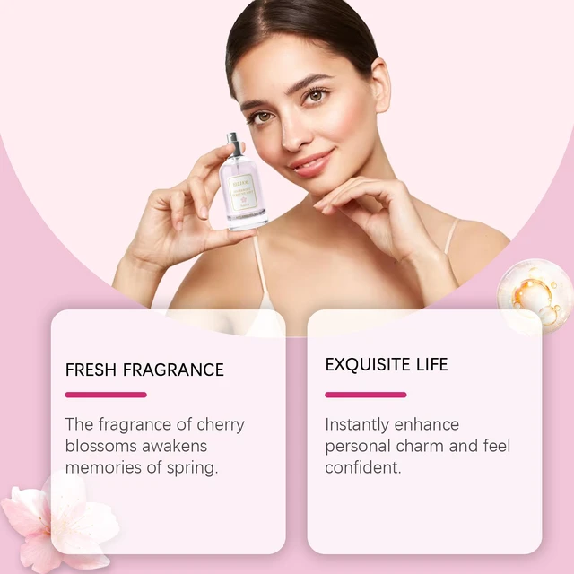 Alt view image 4 of 5 - Sakura Body Hair Perfume Spray Elegant Fresh Dating Atmosphere Natural Niche Perfume Spray