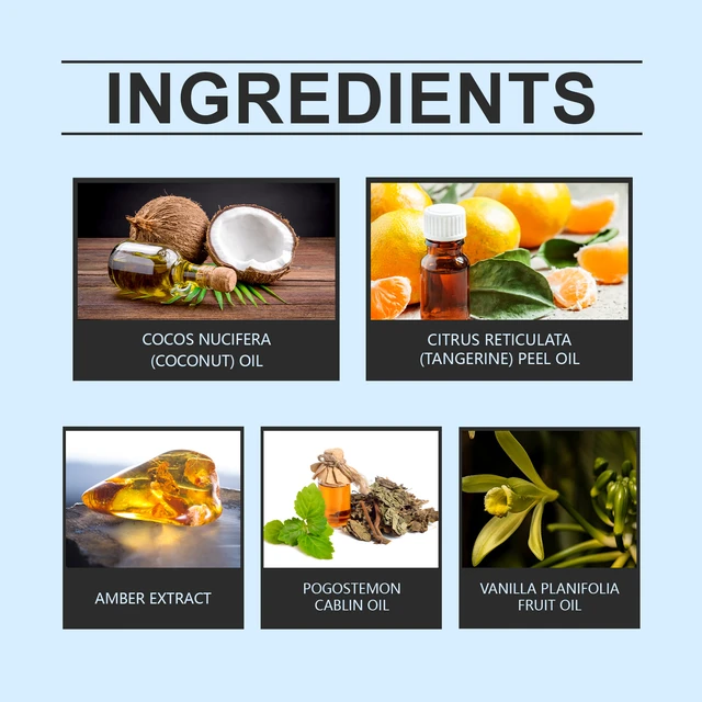 Alt view image 5 of 6 - Coconut Orange Fragrance Oriental Perfume Oriental Charm Eau De Toilette Spray Fresh Coconut Orange Fragrance Elegant Perfume