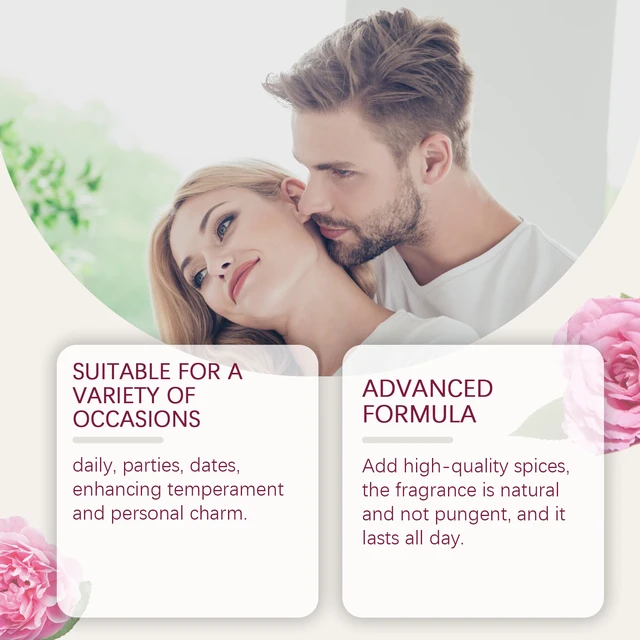 Alt view image 3 of 5 - Cologne Eau De Toilette Natural Lasting Fragrance Elegant Fresh Ear Wrist Daily Niche Couple Dating Perfume