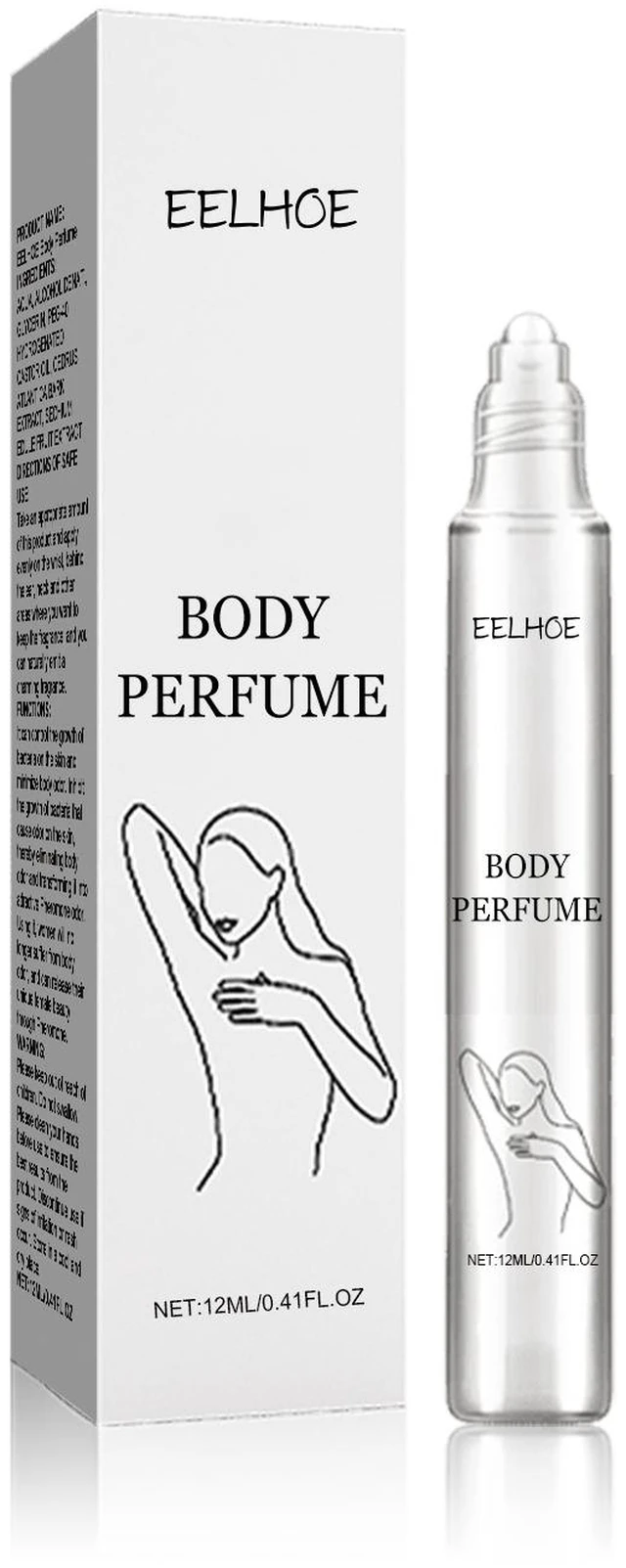Main image of Body Perfume Desalinates Underarm Odor Natural Refreshing Long-lasting Light Fragrance Carry-on Date Perfume
