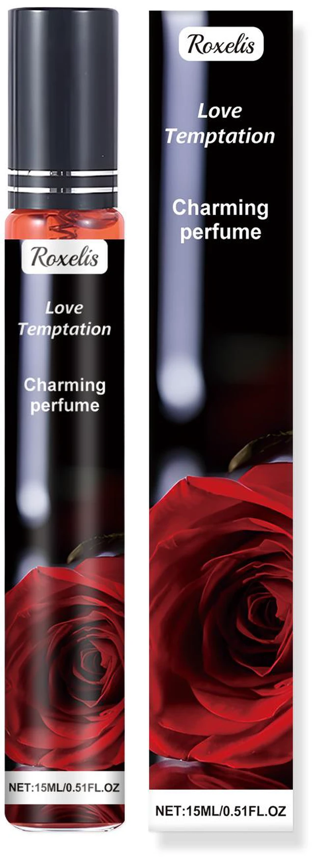 Main image of Charm Perfume (Rose) Portable Niche Fragrance Gentle Dating Ear Neck Atmosphere Elegant Fresh Perfume