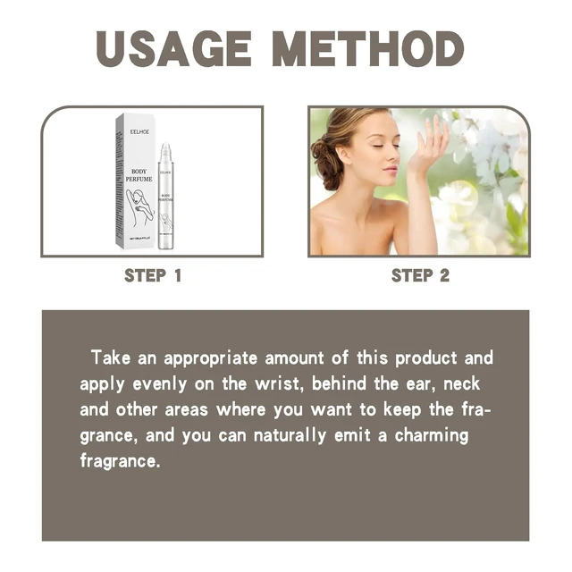 Alt view image 6 of 6 - Body Perfume Desalinates Underarm Odor Natural Refreshing Long-lasting Light Fragrance Carry-on Date Perfume
