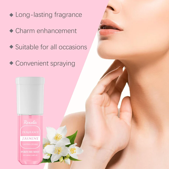 Alt view image 4 of 5 - Jasmine Perfume Spray Elegant Fresh Lasting Fragrance Charm Portable Niche Body Perfume Spray