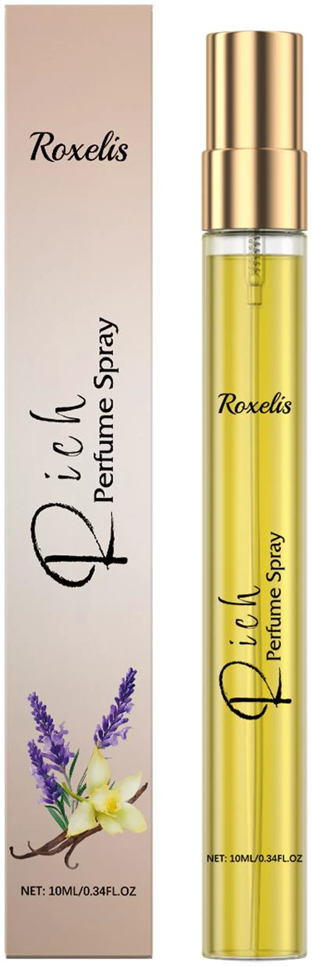 Main image of Full-bodied Perfume Spray Lavender Flowers Fragrance Charming Fragrance Vanilla Fresh Fragrance Dating Portable Perfume
