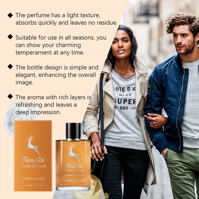 Alt view image 3 of 6 - Orange Cologne Charm Perfume Natural Fresh and Elegant Elegant Fragrance Portable Dating Perfume