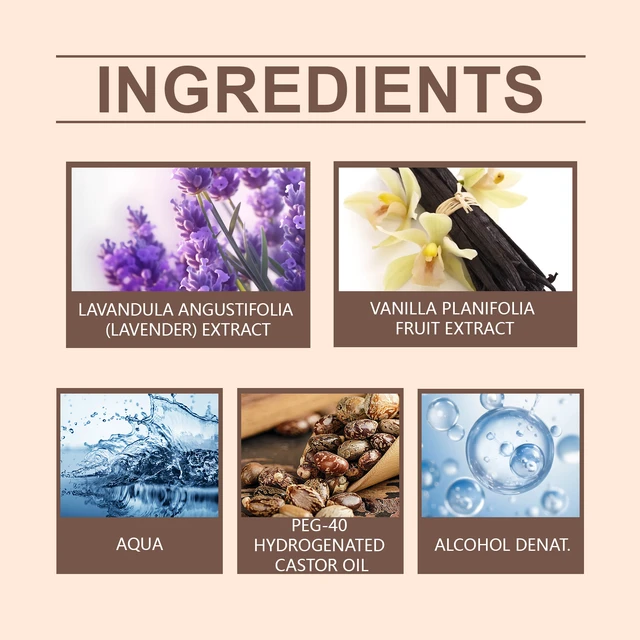 Alt view image 5 of 6 - Full-bodied Perfume Spray Lavender Flowers Fragrance Charming Fragrance Vanilla Fresh Fragrance Dating Portable Perfume
