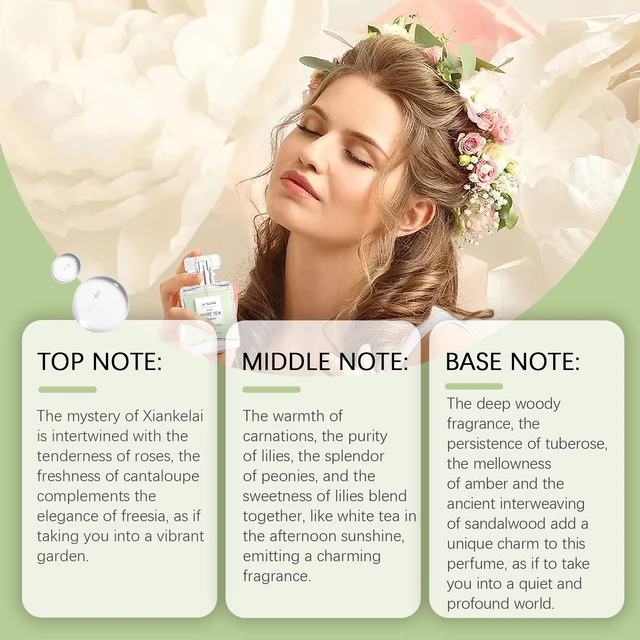 Alt view image 4 of 6 - Qinghuan White Tea Perfume Fresh and Elegant Long Afterglow Show Elegant Temperament Dating Fragrance