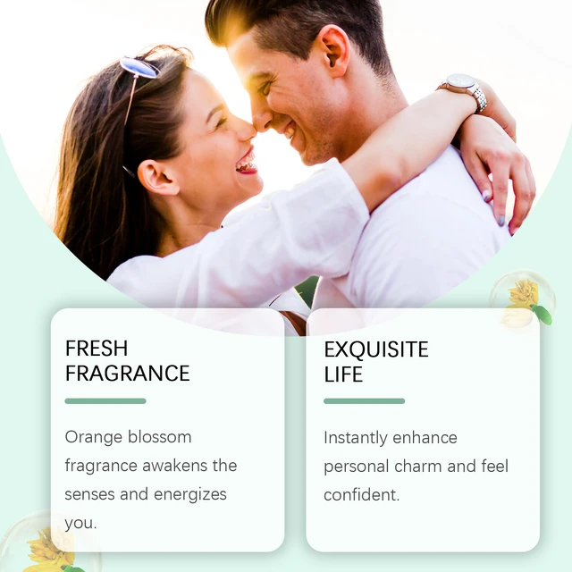 Alt view image 4 of 6 - Fresh and Unisex Perfume Bergamot Citrus Lasting Light Fragrance Fresh Portable Charm Fragrance Fine Mist Perfume