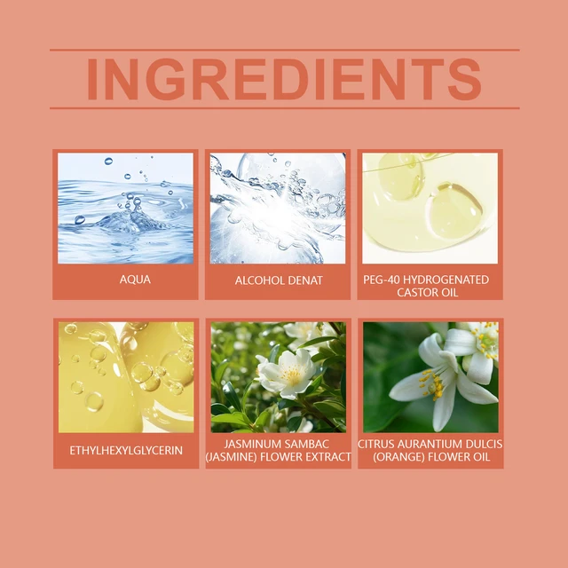 Alt view image 4 of 5 - Charm Orange Blossoms Ball Perfume Fresh Light Fragrance Daily Casual Fruity Fragrance Fragrance All-match Perfume for Men and Women
