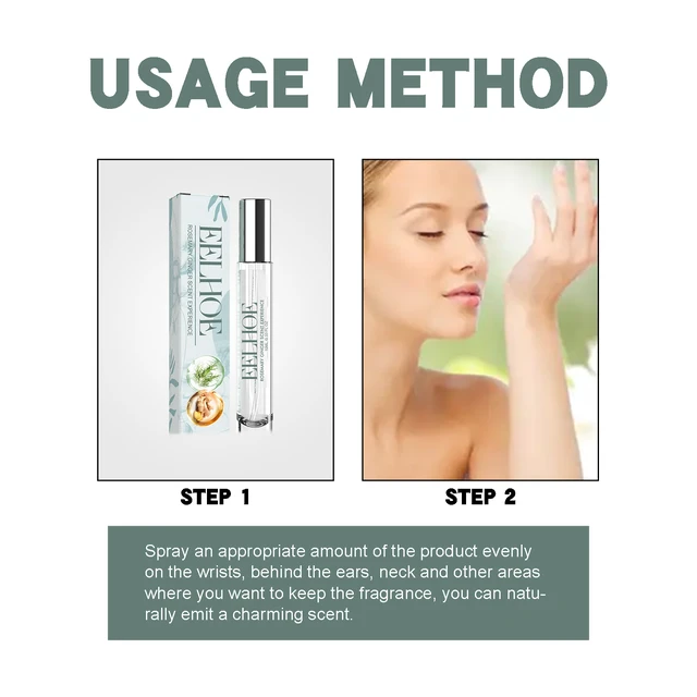Alt view image 6 of 6 - Rosemary Ginger Perfume Women's Wrist and Ear Natural Fragrance Lasting Fragrance Portable Perfume