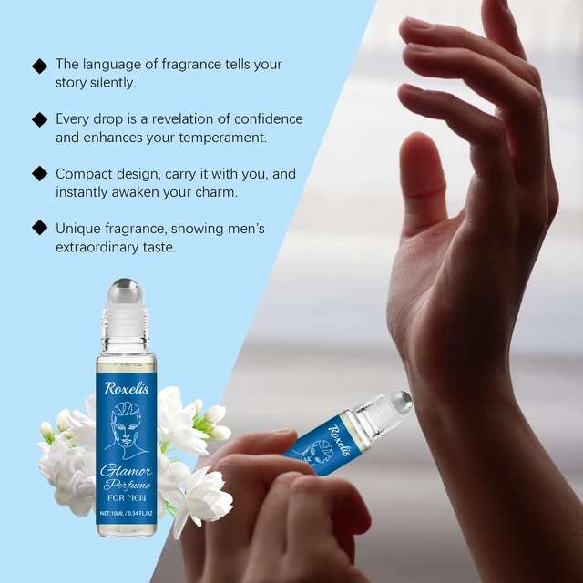 Alt view image 3 of 6 - pheromone ball perfume (men's marine flavor) lasting fragrance portable men's adult lavender fresh distribution male charm niche flirting attractive perfume