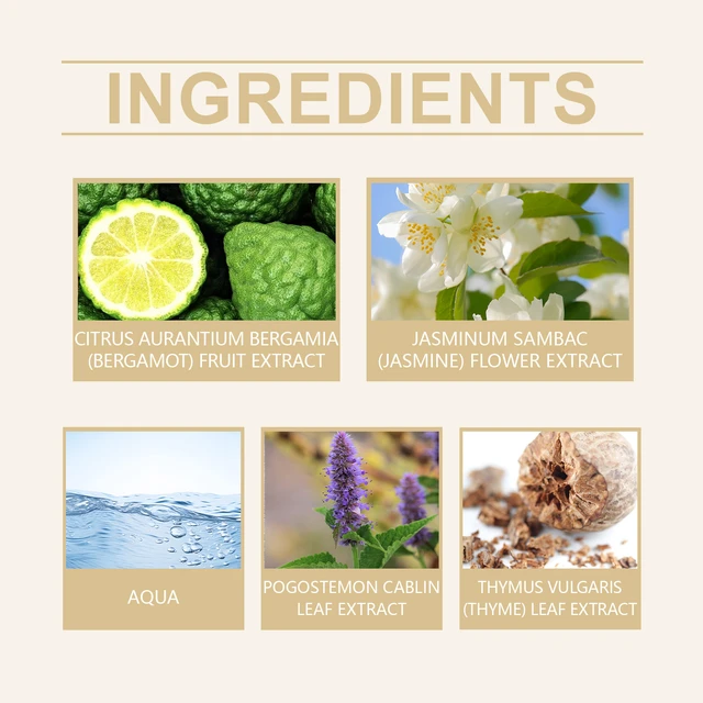 Alt view image 5 of 6 - Elegant Patchouli Water Fragrance Light Fragrance Delicate Elegant Portable Charm Fragrance Perfume Spray