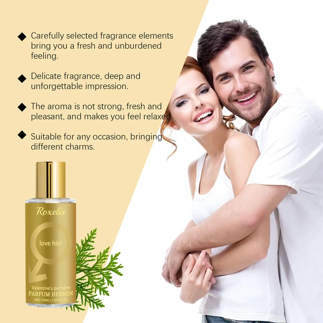 Alt view image 2 of 5 - Valentine's Day Men's Cologne Fragrance Men's Elegant Fresh Charm Fragrance Lasting Fragrance Dating Couple Fragrance