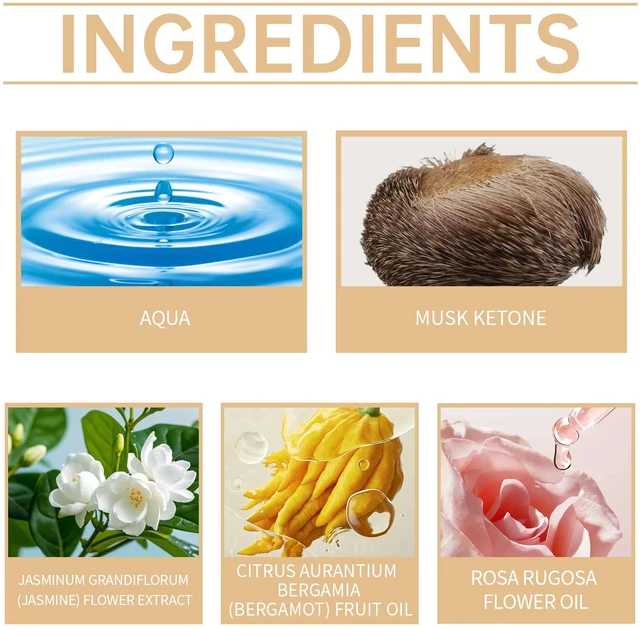 Alt view image 5 of 6 - Dessert Flower and Fruit Perfume Flower and Fruit Fragrance Niche Fragrance Fresh Natural Charm Fragrance Dating Atmosphere Perfume