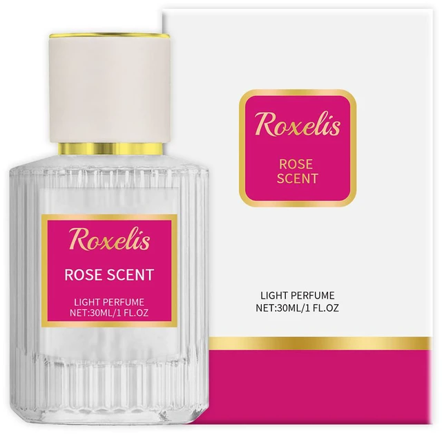 Main image of rose fragrance charming perfume natural fresh elegant fragrance glow natural charm mild lasting fragrance