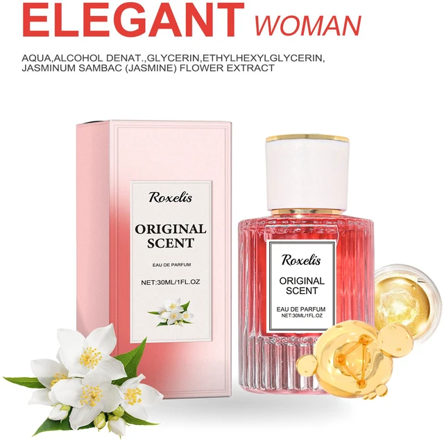 Alt view image 5 of 6 - Jasmine Women's Pheromone Perfume Wrist Ear Neck Natural Lasting Light Fragrance Refined Elegant Feminine Charm