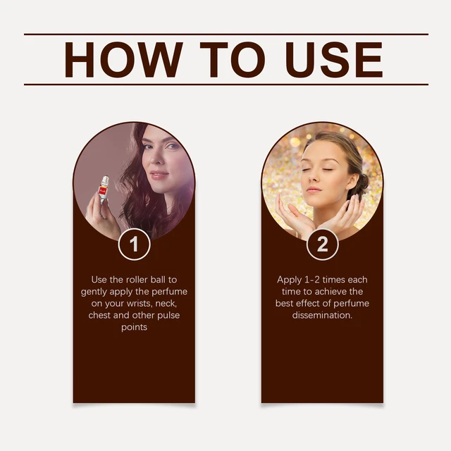 Alt view image 6 of 6 - Charm Pure Perfume Oil Cologne Pheromone Romantic Fragrance Lasting Fragrance Portable Small Bottle Perfume