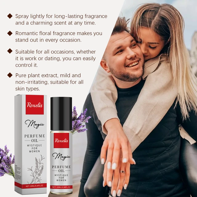 Alt view image 3 of 6 - Charm Pure Perfume Oil Cologne Pheromone Romantic Fragrance Lasting Fragrance Portable Small Bottle Perfume