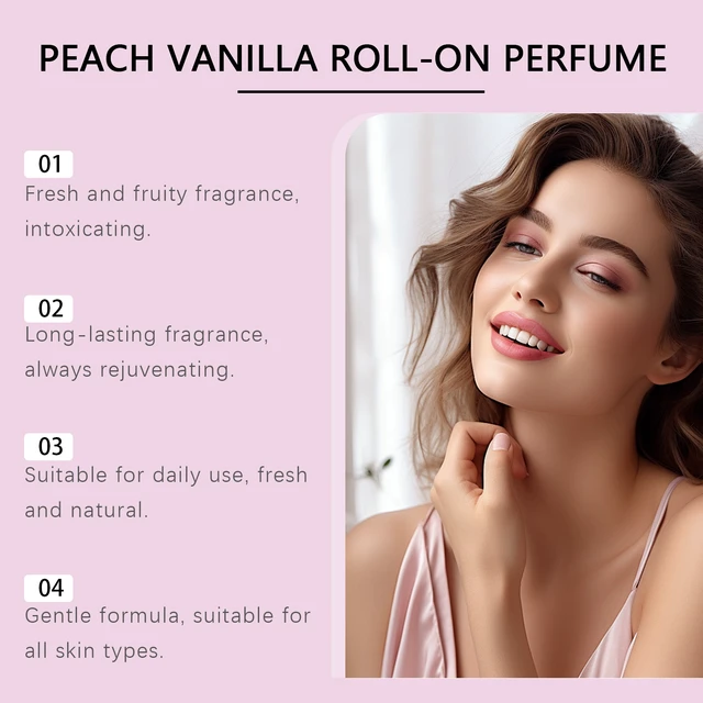 Alt view image 3 of 5 - peach vanilla fruity charming warm delicate natural charm portable fresh eau de toilette