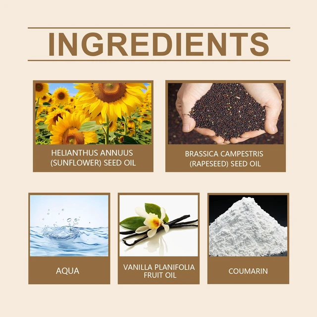 Alt view image 5 of 6 - Vanilla Eau De Toilette Natural Fresh Charm Lasting Fragrance Daily Body Ear Vanilla Tune Elegant Perfume