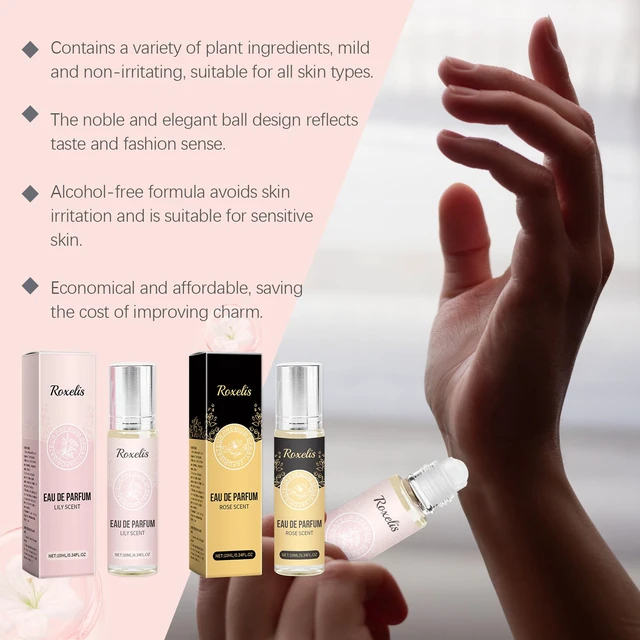 Alt view image 4 of 6 - rolling perfume series floral fragrance lasting fresh and light fragrance charm portable rolling perfume