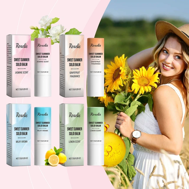 Alt view image 2 of 6 - Sweet Summer Solid Balm (Grapefruit) Fresh and Elegant with Fragrance and Charm Portable Solid Balm for Care