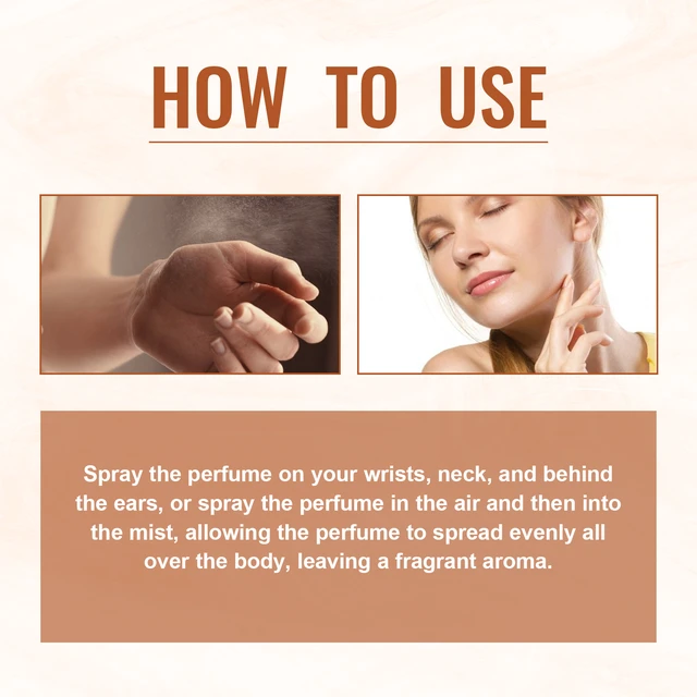 Alt view image 6 of 6 - Amber Romantic Perfume Spray Lasting Fragrance Fresh and Natural Couple Dating Carry-on Atmosphere Encounter Perfume