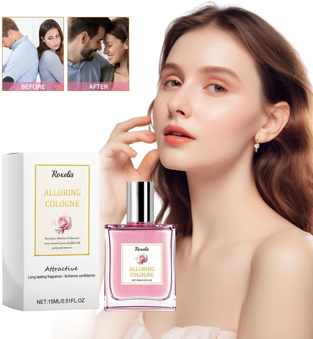 Alt view image 2 of 6 - Pheromone Perfume Rose Fresh Elegant Perfume Dating Atmosphere Lasting Charm Lasting Fragrance Women's Perfume