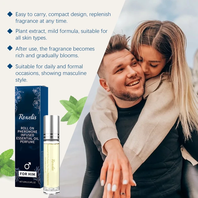 Alt view image 4 of 6 - Men's Ball Perfume Fresh and Natural Light Fragrance Lasting Fragrance Portable Elegant Ball Design Perfume