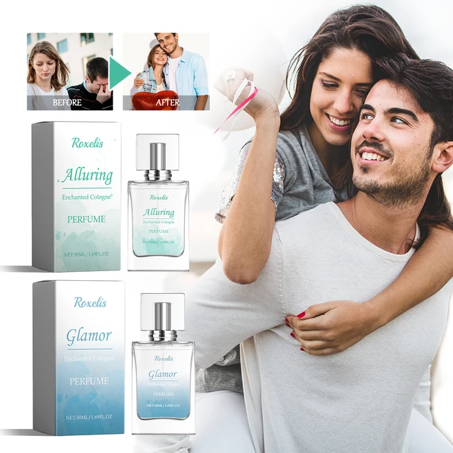 Alt view image 2 of 6 - Cologne Perfume Neck and Ear Gentle Long-lasting Charming Fragrance Disseminated Unique Charm Couple Dating Perfume