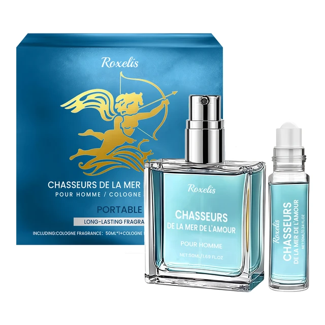 Alt view image 7 of 7 - Yihai Men's Cologne Gift Box Fresh and Elegant Carry-on Fragrance Daily Commuting Convenient Ball Perfume