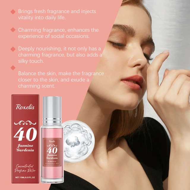 Alt view image 2 of 5 - Jasmine Gardenia Brazil Charm Perfume Lasting Light Fragrance Fresh Elegant Charm Fragrance Lovers Dating Perfume
