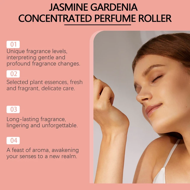 Alt view image 3 of 5 - Jasmine Gardenia Brazil Charm Perfume Lasting Light Fragrance Fresh Elegant Charm Fragrance Lovers Dating Perfume