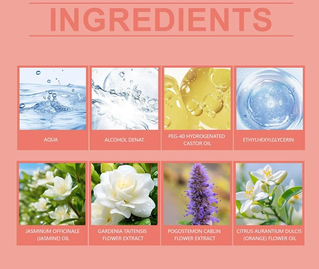 Alt view image 4 of 5 - Jasmine Gardenia Brazil Charm Perfume Lasting Light Fragrance Fresh Elegant Charm Fragrance Lovers Dating Perfume