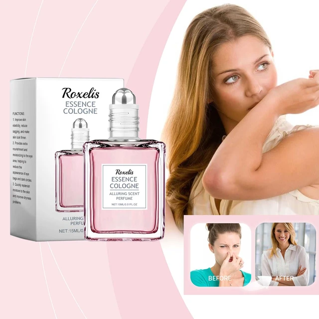 Alt view image 2 of 6 - Pink Rose Fragrance Essential Oil Gentle and Natural Fresh Flower Fragrance Portable Long-lasting Women's Eau De Toilette