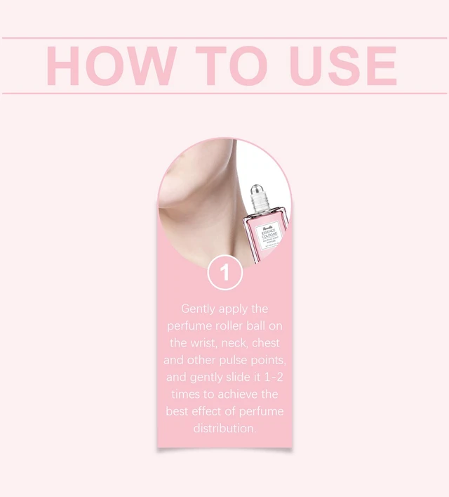 Alt view image 6 of 6 - Pink Rose Fragrance Essential Oil Gentle and Natural Fresh Flower Fragrance Portable Long-lasting Women's Eau De Toilette