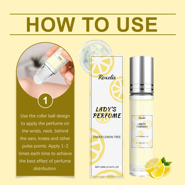 Alt view image 6 of 6 - Lemon Fresh Yellow Perfume Fresh Light Fragrance Charming Charm Perfume Pheromone Fragrance Niche Fruit Fragrance Perfume