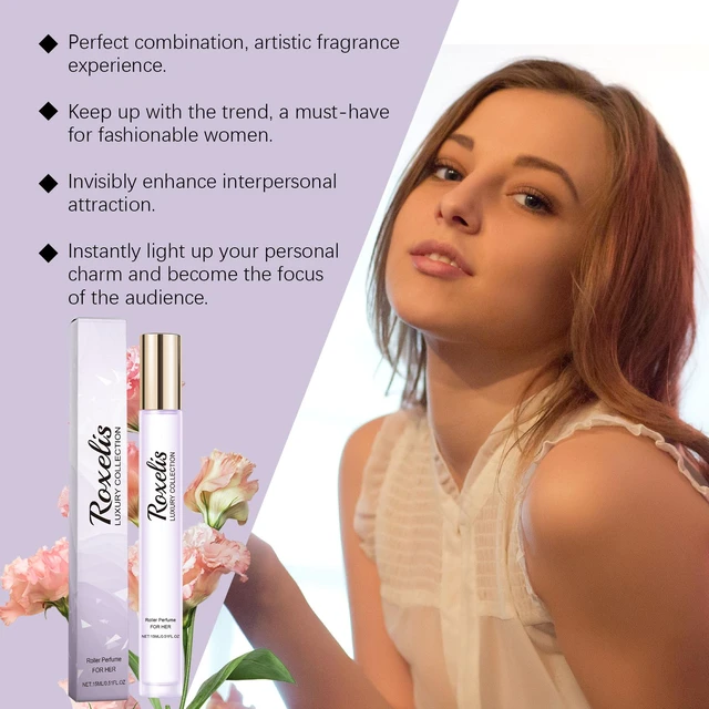 Alt view image 4 of 6 - Women's Ball Perfume Natural Fresh and Lasting Fragrance Daily Dating Elegant Niche Carnation Portable Perfume