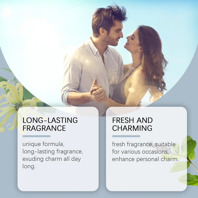 Alt view image 4 of 6 - Blue City Cologne Perfume Fragrance Lasting Release Men's Charm Couple Dating Atmosphere Cologne Perfume