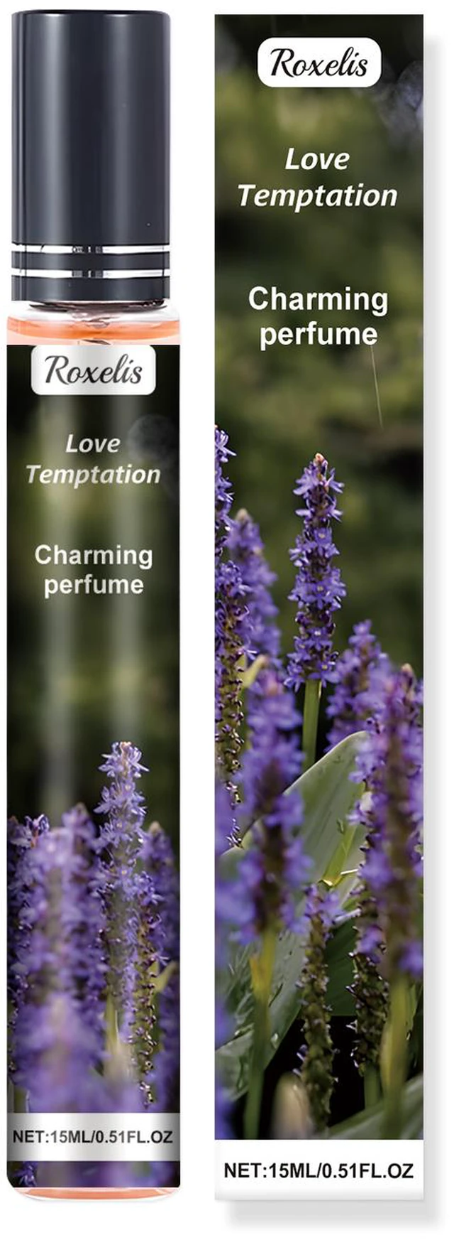 Main image of Charm Perfume (Lavender) Portable Small Fragrance Gentle Dating Ear Neck Atmosphere Elegant Fresh Perfume